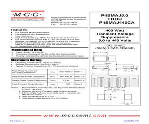 P4SMAJ14CP.pdf