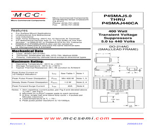 P4SMAJ150P.pdf