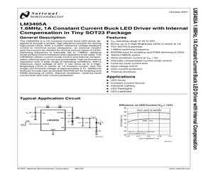 LM3405AXMK/NOPB.pdf