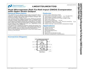 LMC6772AIMM/NOPB.pdf