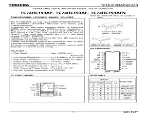 TC74HC193AFN.pdf
