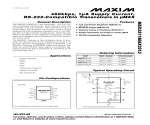 MAX3313ECUB+T.pdf