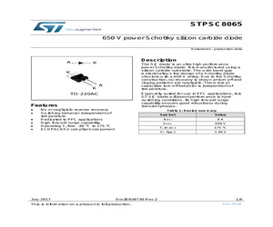 STPSC8065D.pdf