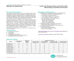 MAX6316LUK29BX/V+T.pdf